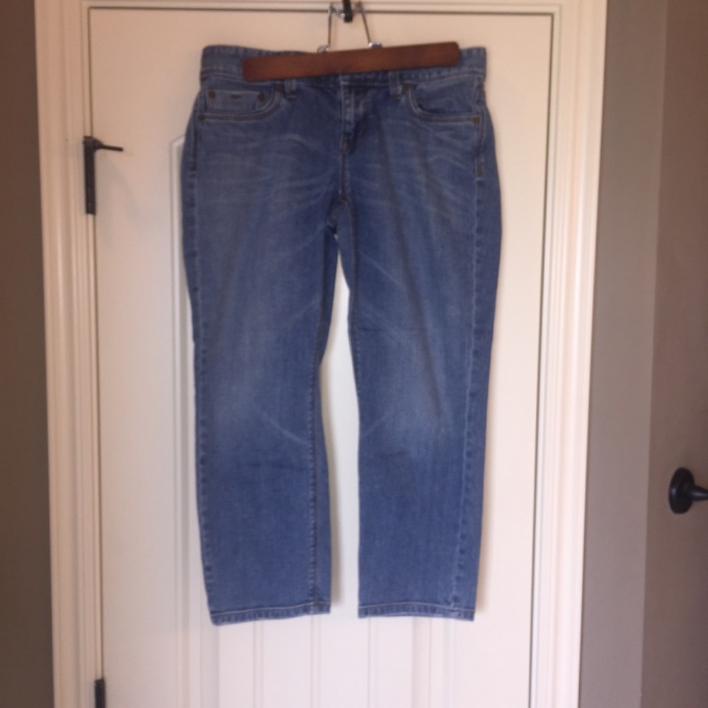 Ann Taylor Loft Denim Capris - Picture 3 of 5